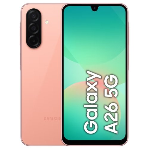 Samsung Galaxy A26 5G 8GB RAM, 256GB - Peach Pink